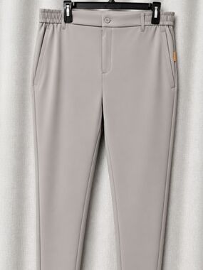 Sundry Gray Top with Orange Brand Tab